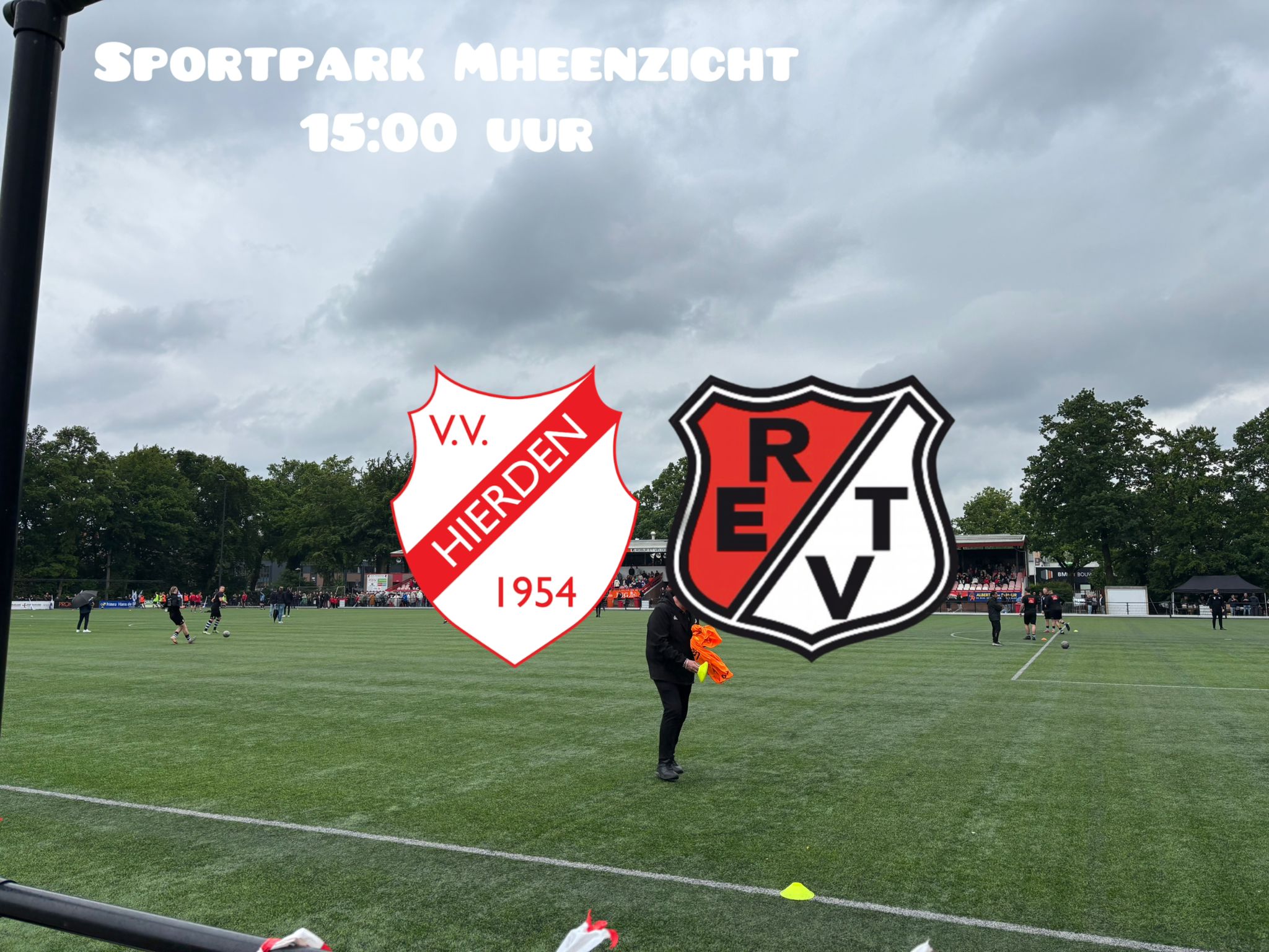 v.v. Hierden 1 –  Robur et Velocitas 1 uitslag 2-2