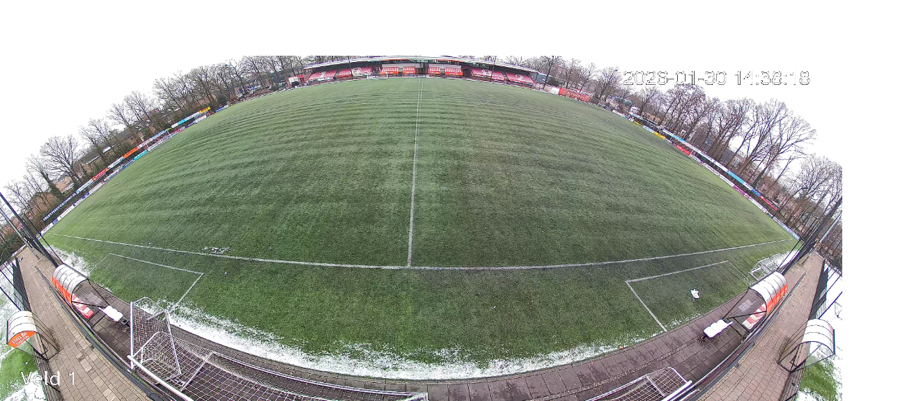 Trainen alleen op veld 1